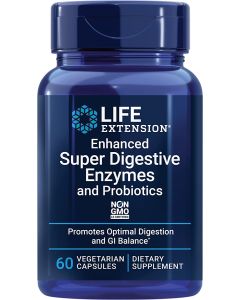 Life Extension Enhanced Super Digestive Enzymes and Probiotics 60 Caps