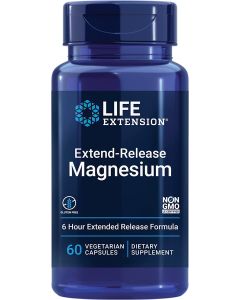 Life Extension Extend Release Magnesium 60 vegetarian Caps Bone Health - supplemynts.com