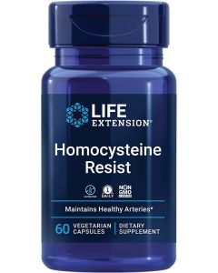 Life Extension Homocysteine Resist 60 Vegetarian Caps Brain Health