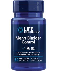 Life Extension Men's Bladder Control 30 Vegetarian Caps Gluten Free - supplemynts.com