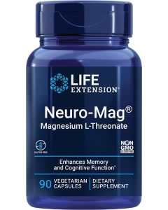 Life Extension Neuro Mag Magnesium L Threonate 90 Veggie Caps - supplemynts.com