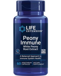 Life Extension Peony Immune Support 60 Veggie Caps - supplemynts.com