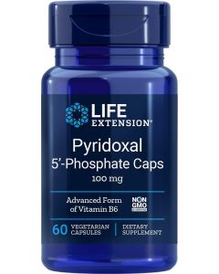 Life Extension Pyridoxal 5 Phosphate 100 mg 60 Caps Nerve Health