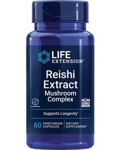 Life Extension Reishi Extract Mushroom Complex 60 Veggie Capsules