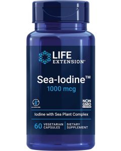 Life Extension Sea Iodine 1000 mcg Salt Free 60 Veggie Caps - supplemynts.com