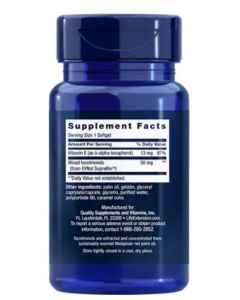 Life Extension Super Absorbable Tocotrienols 60 Softgels Hair Growth