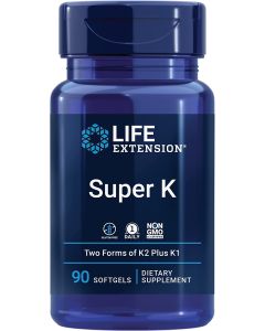 Life Extension Super K Bone Heart Arterial Health Support 90 Softgels