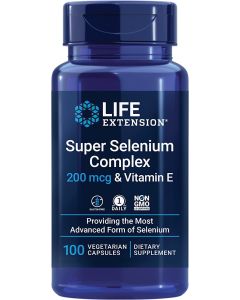 Life Extension Super Selenium Complex 200mcg 100 Vegetarian Caps - supplemynts.com