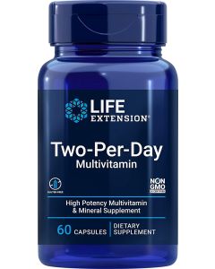 Life Extension Two-Per-Day Multivitamin Capsules Gluten Free - supplemynts.com