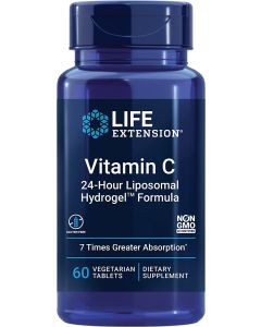 Life Extension Vitamin C 24-Hour Liposomal Hydrogel Formula 60 Vegitab - supplemynts.com
