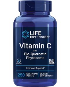 Life Extension Vitamin C Bio-Quercetin Phytosome Gluten Free Vegitabs - supplemynts.com