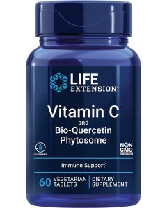 Life Extension Vitamin C Bio-Quercetin Phytosome Gluten Free Vegitabs - supplemynts.com