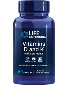 nsion Vitamins D and K Sea-Iodine 60 Caps Arterial Health - supplemynts.com