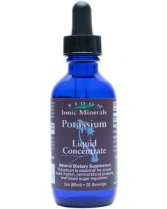 Liquid Concentrate Potassium Supplement 2  Oz Eidon Ionic Minerals