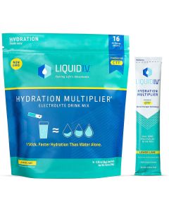 Liquid I.v. Hydration Multiplier Lemon Lime Electrolyte Drink Mix 16p