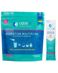 Liquid I.v. Hydration Multiplier Passion Fruit Electrolyte Mix 16p