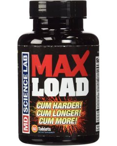 Md Science Lab Max Load Male Sexual Enhancement 60 Pill Bottle - supplemynts.com