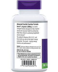 Men&#039;s Health Natrol L Arginine 90 Tablets Extra Strength