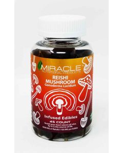 Miracle Reishi Mushroom Dietary Supplement 45 Gummies Bottle - supplemynts.com