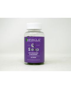 Miracle Sleep Support Passiflora Melatonin 45 Pcs Bottle Gummies - supplemynts.com