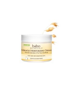 Moisturizing Oat Calendula Miracle Face Cream 2 Oz Babo Botanicals