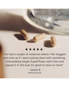 Moon Juice SuperPower Immune Support Supplement 30 Caps