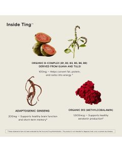 Moon Juice Ting B Complex Ginseng Metabolism Powder Supplement 1.7 Oz - supplemynts.com