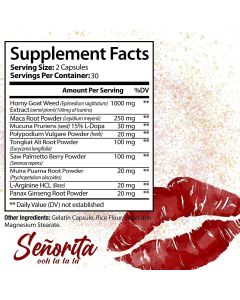 Naruto Nutrition 60 Caps Señorita Female Multivitamin Pills - supplemynts.com