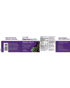 Natrol Elderberry 60 Gummies Immune Health Support Supplement