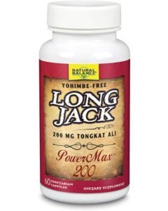 Natural Balance Long Jack PowerMax 200 60 Veggie Caps