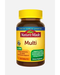 Nature Made Multivitamin 130 Tablets With Iron Immune System Support - supplemynts.com