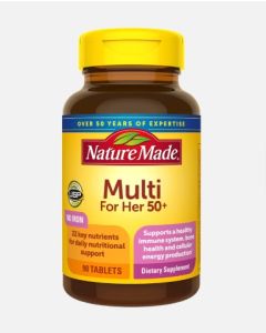 Nature Made Multivitamin For Her 50+ Daily Nutritional 90 Tablets - supplemynts.com