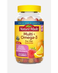 Nature Made Multivitamin For Her Omega 3 Fruit Flavored Gummies - supplemynts.com