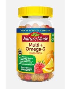 Nature Made Multivitamin Omega 3 80 Gummies Heart Support - supplemynts.com
