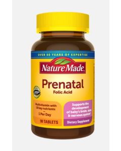 Nature Made Prenatal Folic Acid Multivitamin Tablets - supplemynts.com