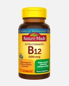 Nature Made Vitamin B12 Extra Strength 2500 Mcg 60 Tablets - supplemynts.com