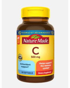 Nature Made Vitamin C 500mg 60 Softgels Immune System Support - supplemynts.com