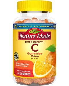 Nature Made Vitamin C Extra Strength 500mg 60 Gummies - supplemynts.com