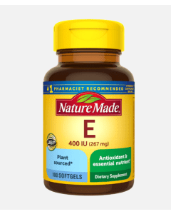 Nature Made Vitamin E 400 IU 267 Mg D Alpha 100 Softgels Antioxidant - supplemynts.com