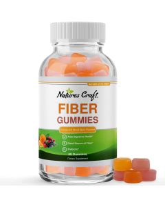 Nature's Craft Immune Support Fiber 60 Gummies Orange Berry Flavored - supplemynts.com