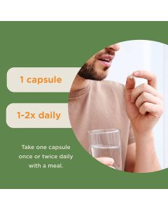 Nature&#039;s Craft Lion&#039;s Mane Complex Mushroom Nootropic 60 Caps