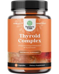 Nature's Craft Thyroid Metabolism Support Complex 60 Caps