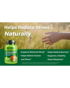 Naturelo Ashwagandha Organic Root Powder Natural Supplement Bioperine - supplemynts.com