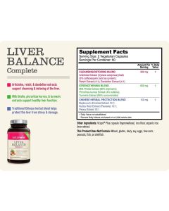NatureWise Liver Balance Complete Cleanse Detox Supplement 120 Caps