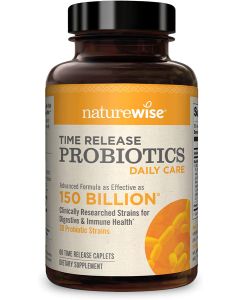 NatureWise Time Release Daily Care Probiotics Immune Health Support