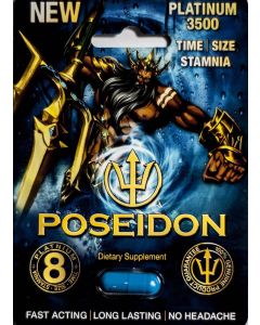 New Poseidon Platinum 3500 Mg Sexual Dietary Supplement - supplemynts.com