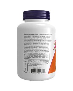 NOW B6 100mg Cardiovascular Health Support 250 Veggie Caps