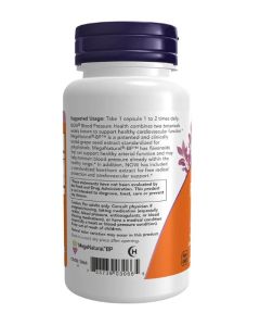 NOW Blood Pressure Health Cardiovascular Support 90 Veggie Caps
