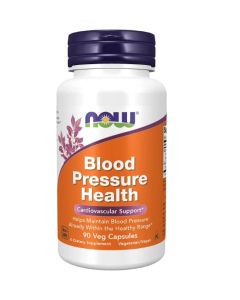 NOW Blood Pressure Health Cardiovascular Support 90 Veggie Caps