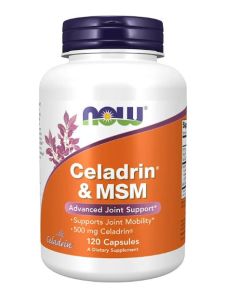 NOW Celadrin & MSM Advanced Joint Support 120 Caps - supplemynts.com